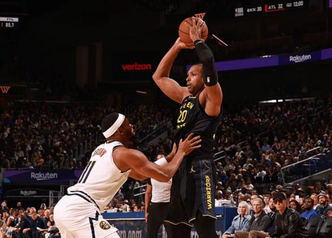 現金網：残阵勇士3人20+爆冷击溃掘金 约基奇35+20+12第185次三双